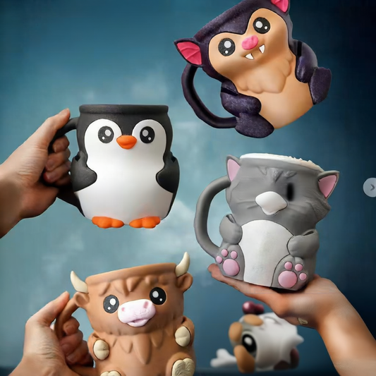 Animal Ice Cream Cup Holder