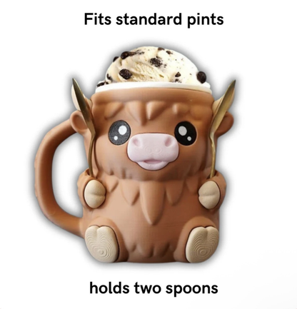 Animal Ice Cream Cup Holder