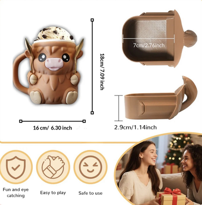 Animal Ice Cream Cup Holder